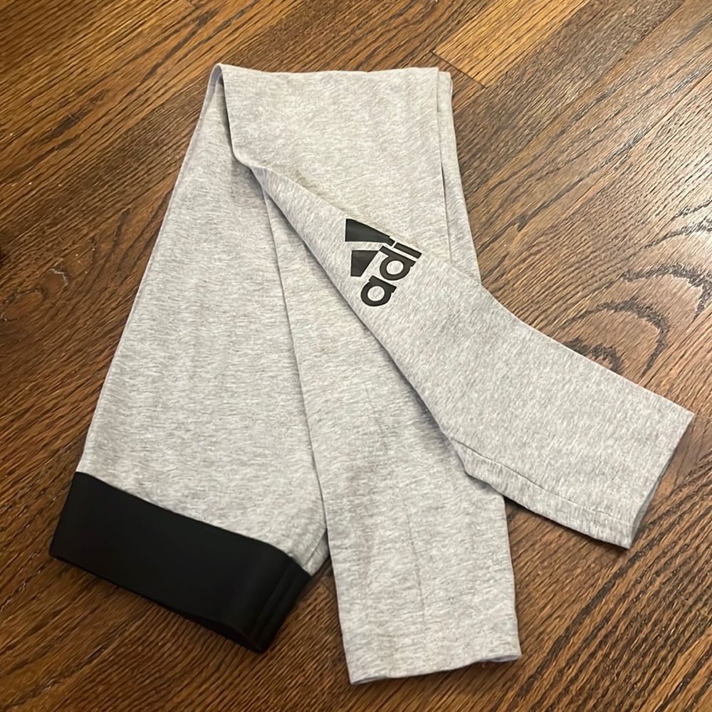 Adidas logo cotton leggings size XS